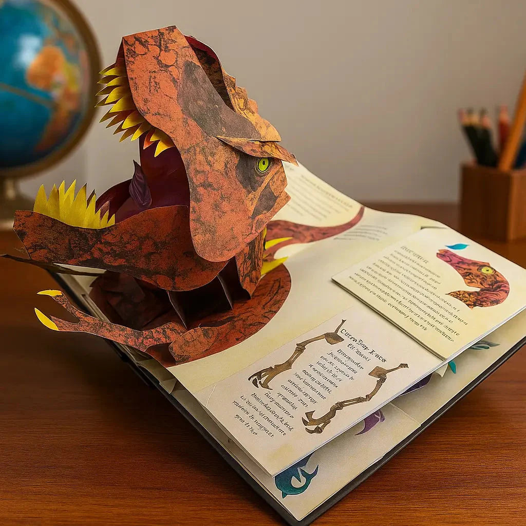 3D Pop-Up Book “Dinosaurs” – A Prehistoric Adventure That Sparks Wonder